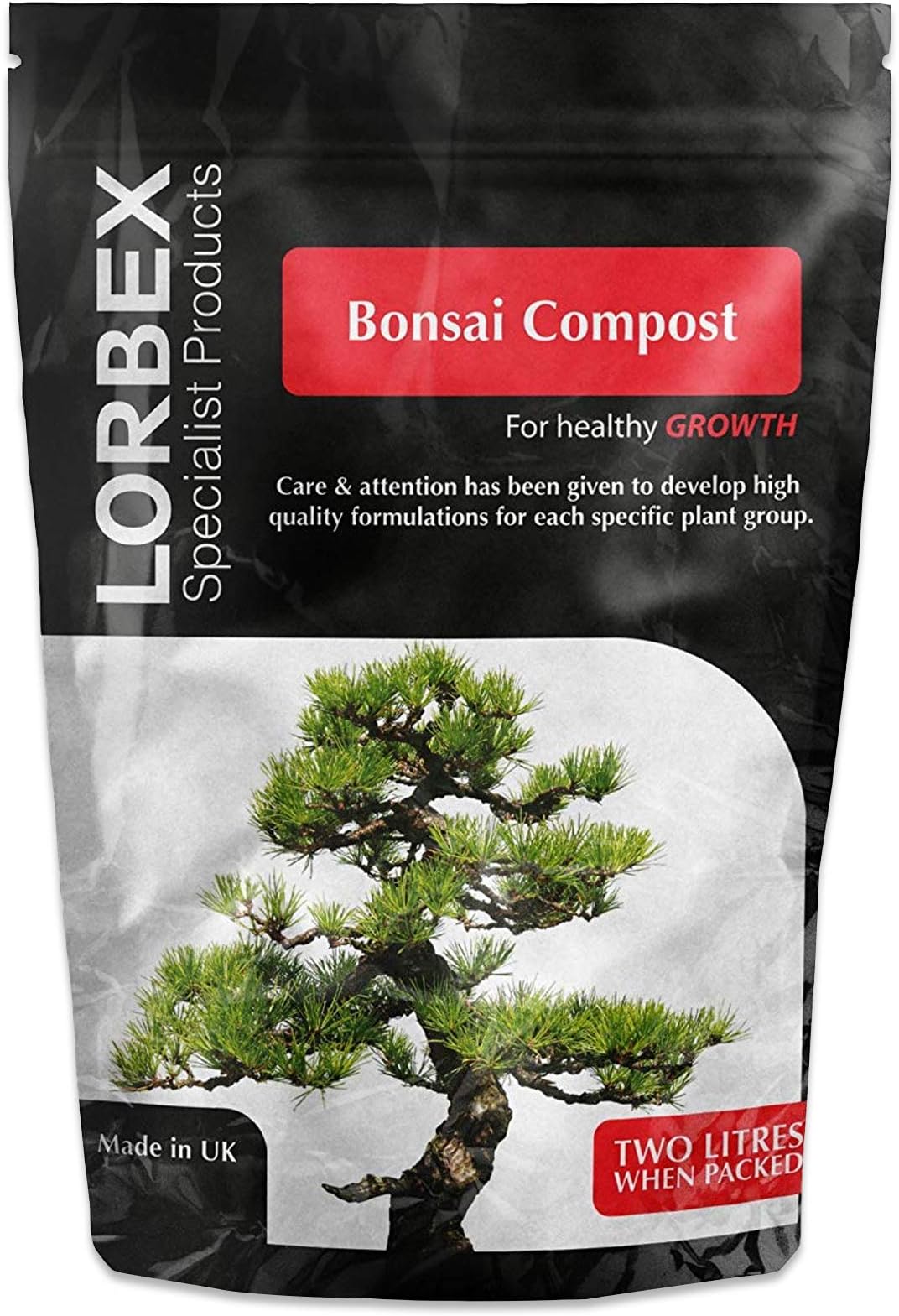 tigerbox 2 Litre Lorbex Specialist Bonsai Compost