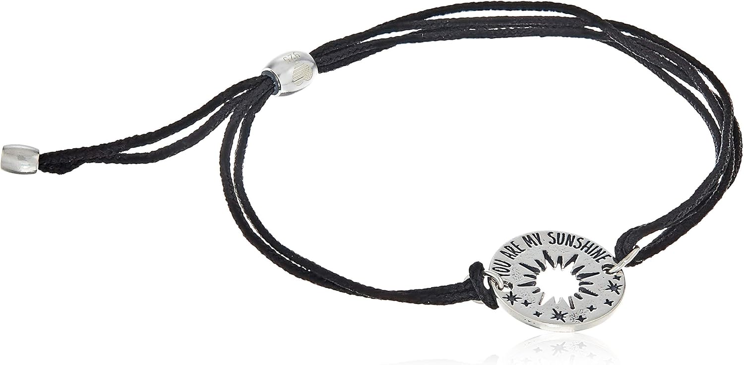 Alex and Ani Kindred Cord You Are My Sunshine Sterling