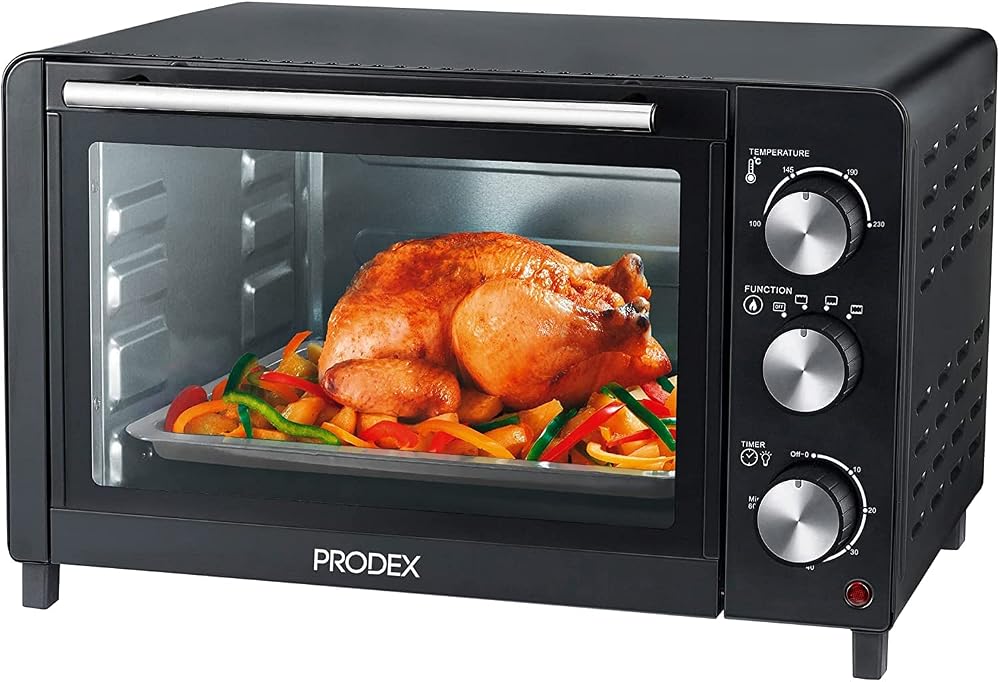 Prodex PX7023B 23 Litre Tabletop Mini Oven 1500W Black