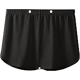 Evankin Mens Boxer Brief Split Side Underwear Sexy Mesh Ice Silk Loincloth Thong Multifunctional Underpants