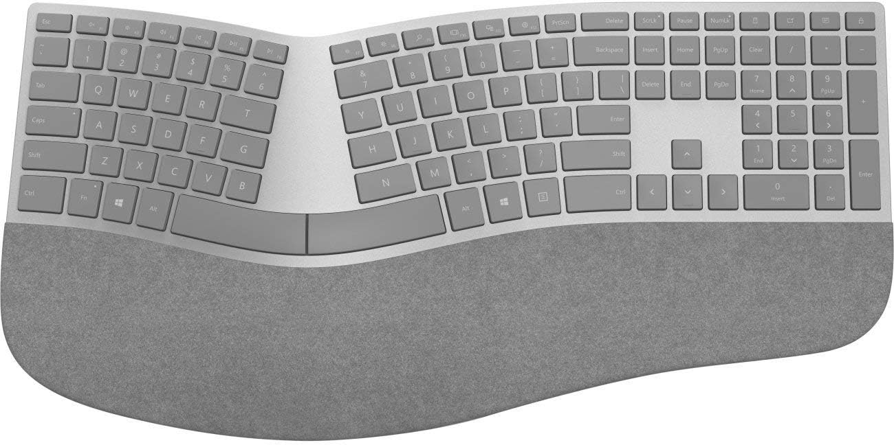 Microsoft Surface ERGNMC KYBRD.Grey Bluetooth English US HDWR 3SQ-00008
