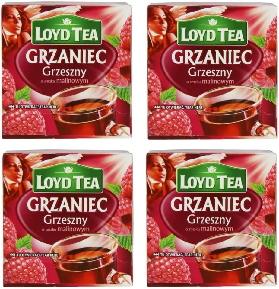 Loyd Tea Mulled Wine Tea Raspberry Flavor, (30g/1.1oz)(Pack of 4)