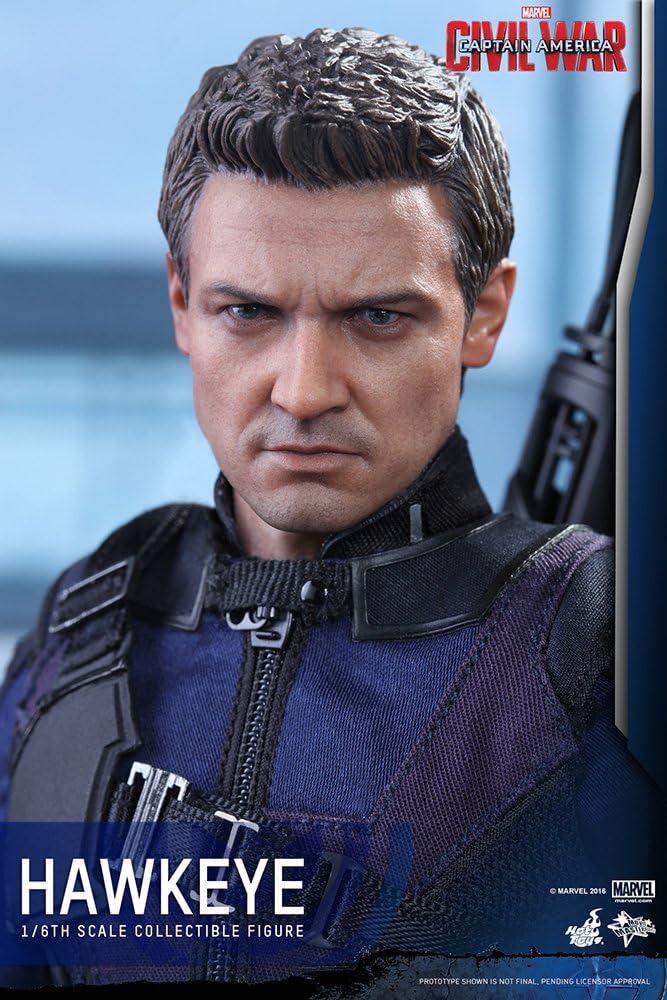 hot toys hawkeye civil war