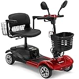 WheelWavi 4 Wheel Compact Mobility Scooter for
