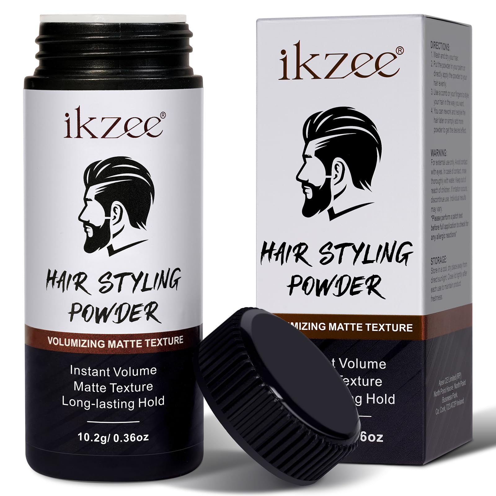 Hair Styling Powder, Hair Texturizing Powder, Texture Powder for Hair, Long-lasting Hold, Matte Texture Hair Powder for Men
