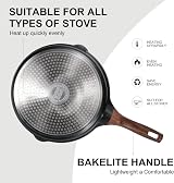 ZUOFENG 20CM Nonstick Frying Pan Granite Coating Induction Cookware view 3