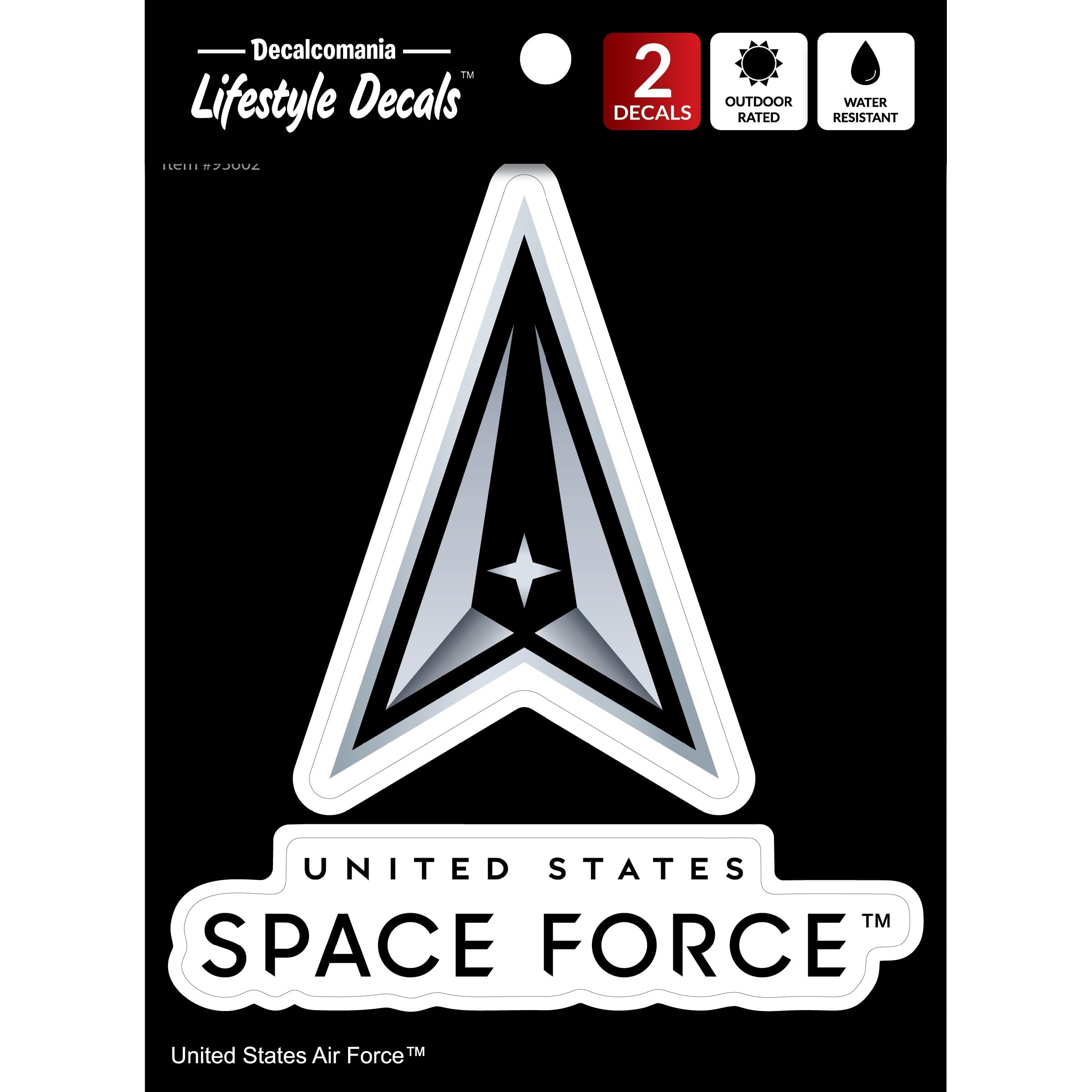 Officially Licensed US Space Force Decals - Space