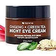 Tree To Tub Under Eye Cream for Dark Circles, Puffiness, Wrinkles, Bags Under Eyes - Sensitive Skin Night Eye Moisturizer for