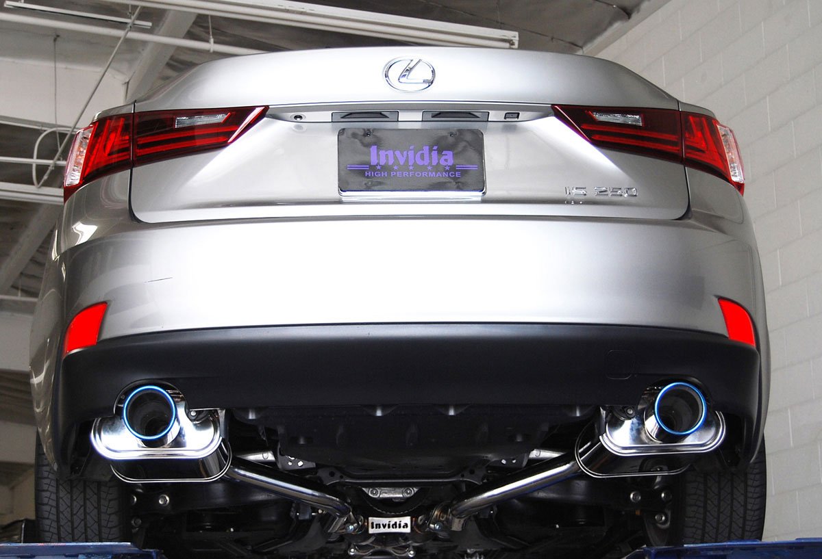 Invidia (HS13LISG3T) Q300 CatBack Exhaust System with Rolled Titanium