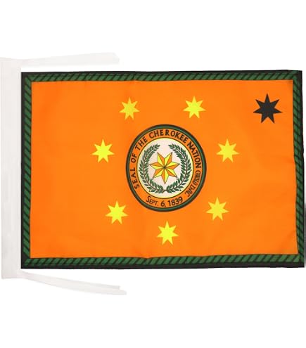 Illinois State Flag – 4x6 Inch Rayon Flag On 10" Staff With Spear Top, Desktop Or Hand-Held Size - View #5