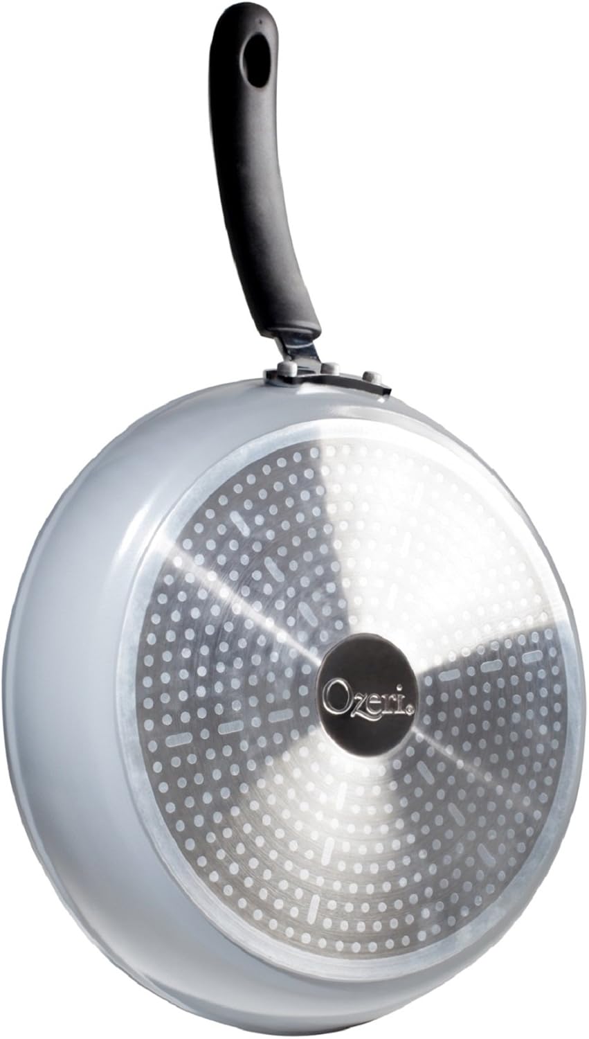 8" Stone Earth Frying Pan by Ozeri, with 100% APEO & PFOA-Free Stone-Derived Non-Stick Coating from Germany: Aluminum Free Pans: Kitchen & Dining