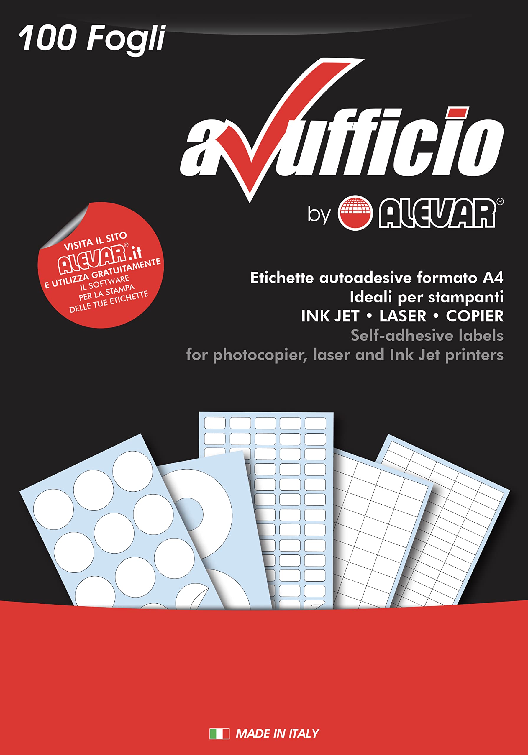 Alevar CM425 Adhesive Labels