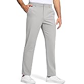 SERAMY Mens Golf Pants 31" Inseam Stretch Slim Fit Dress Work Casual Pants Quick Dry Lightweight with 5 Pockets