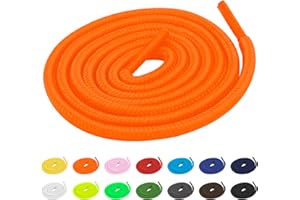 TBOC Round Shoe Laces for Sneakers - Shoelaces for Sneakers - Cordones para Tenis - Boot Laces - Shoe Strings - Lace Shoelace