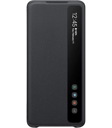 Amazon.com: Samsung Galaxy S20 Ultra Case, S-View Flip Cover