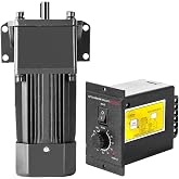 JIAWANSHUN 250W High Torque AC Gear Reducer Motor 0-45RPM(30K) | Variable Speed Motor with Gearbox and Bracket, for Industry, Robotics, Automotive, Production Line