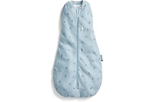 ergoPouch 1.0 TOG Cocoon Baby Sleep Sack 0-3 Months, Swaddle Sleeping Bag, Temperature Control Wearable Blanket (Dragonflies)