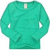 CuteOn Kids Toddler Boys T Shirts Long Sleeve Cotton 3-12Years