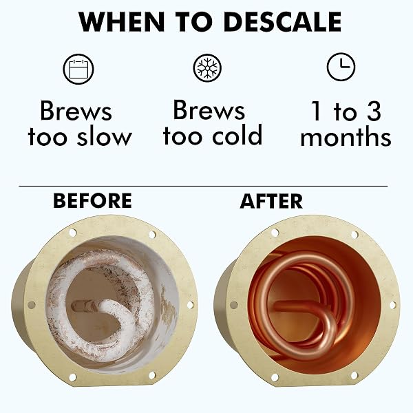 NESPRESSO COMPATIBLE DESCALING SOLUTION, 2 YEARS 8 TOTAL USES DESCALING KIT. EFFECTIVELY REMOVE LIMESCALE & MINERAL BUILD-UP. RESTORE YOUR MACHINE’S PERFORMANCE AND EXTEND LIFESPAN FOR PERFECT COFFEE