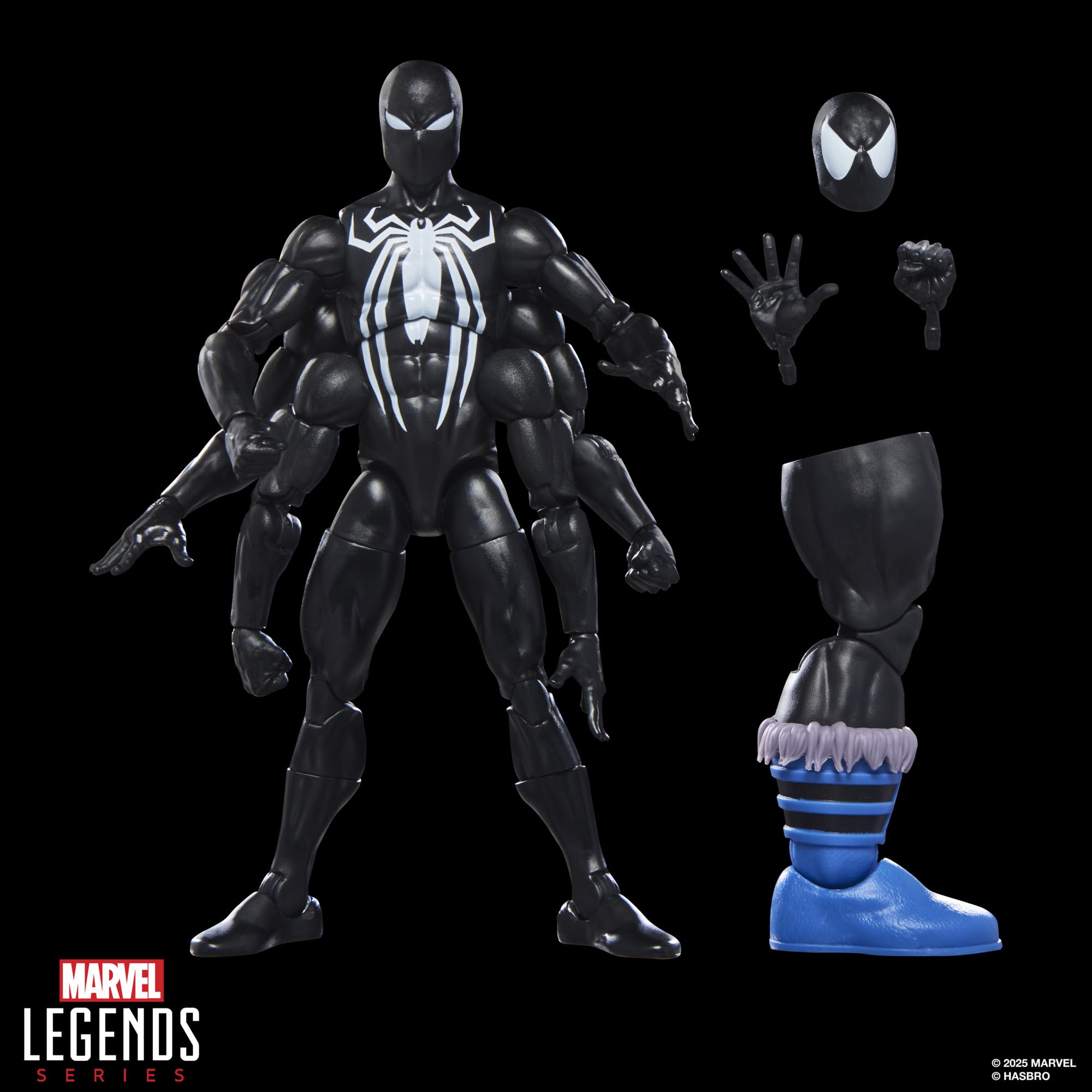 Marvel Legends Series Dark Avengers Spider-Man, Avengers Comics Collectible 6-Inch Scale Action