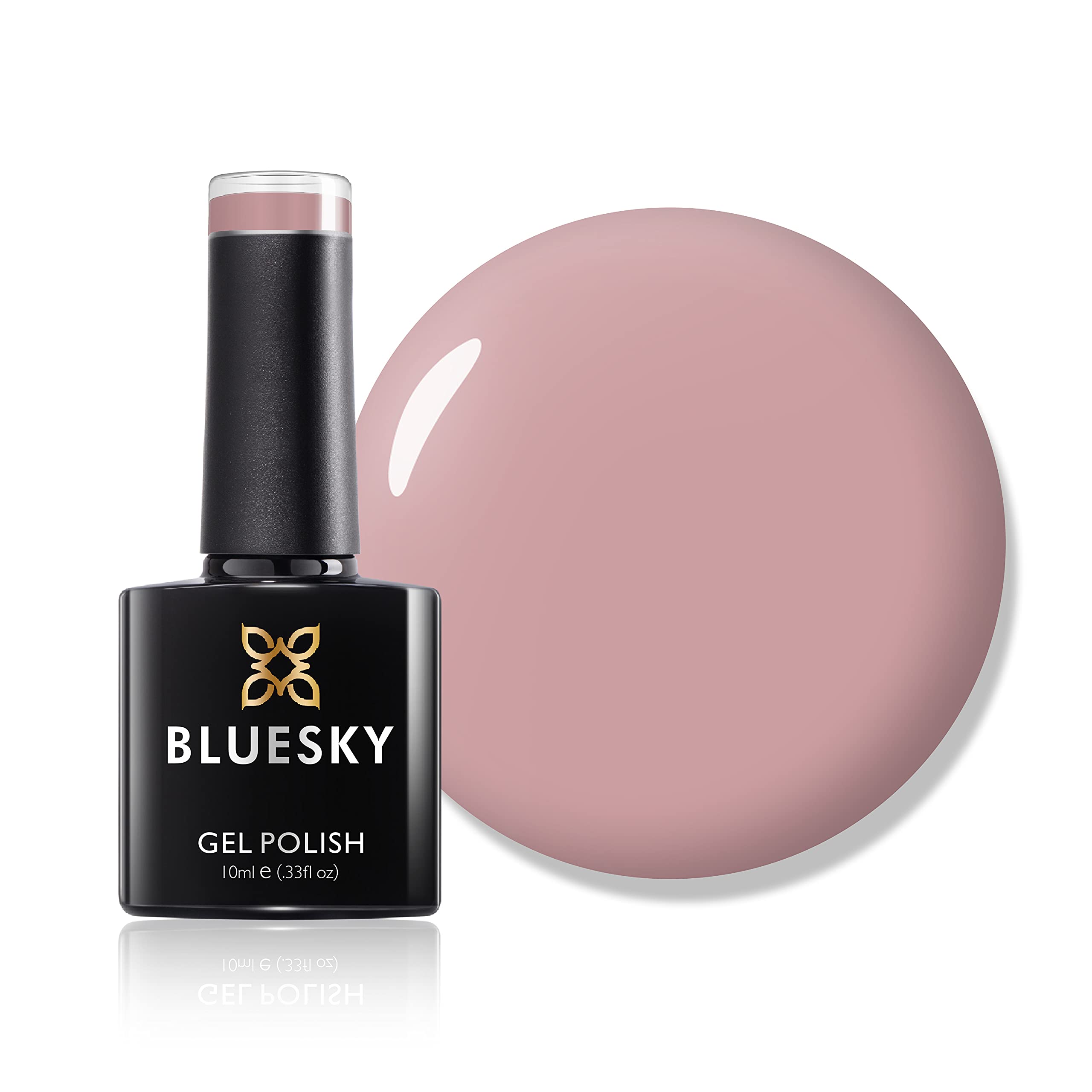 Bluesky Gel Nail Polish, Spring 2020 Collection, Shopping Star, SS2007, Nude Long Lasting, Chip Resistant, 10 ml (Requires Drying Under UV LED Lamp)