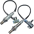ATBIZZLE O2 Oxygen Sensor 234-4242 234-4530 Upstream and Downstream Fit for Chevrolet Equinox Captiva Sport Malibu, GMC Terrain, Saturn Vue Aura Sky, Pontiac G6 Solstice 2.4L 2008 2009 2010 2011, 2Pcs
