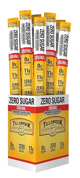 TILLAMOOK ZERO SUGAR ORIGINAL KETO FRIENDLY SMOKED SAUSAGE,...