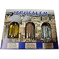LION OF JUDAH MARKET 3 in 1 Holy Land Collection Holy Jordan River Water, Jerusalem Soil, Bethlehem Olive Oil