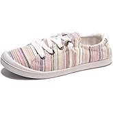 Women's Slip On Canvas Sneaker Low Top Casual Walking Shoes Classic Comfort Flat Fashion Sneakers