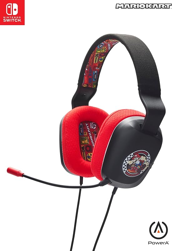 Kabelgebundenes Stereo-Headset für Nintendo Switch – Mario Kart Rivals
