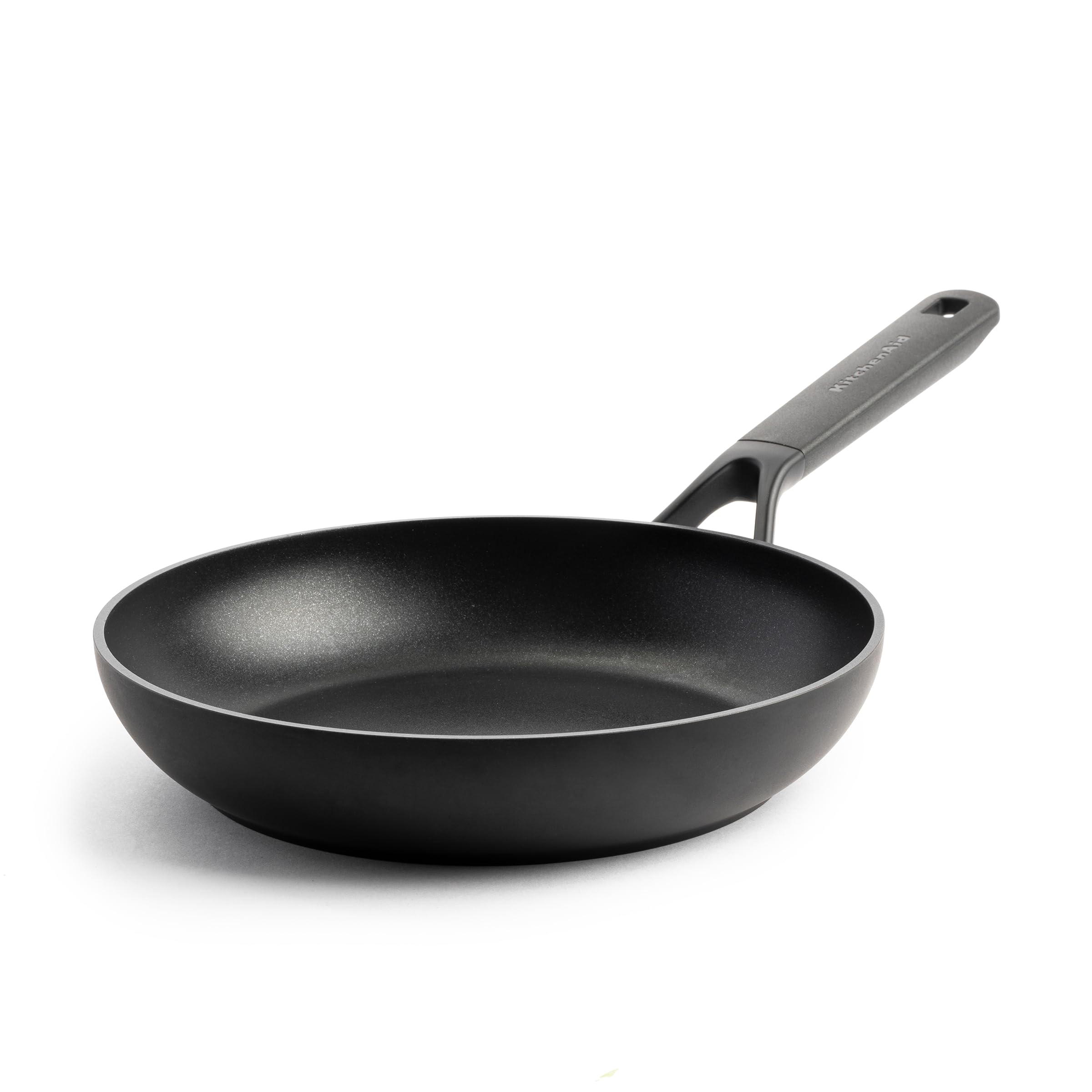 KitchenAid Classic Forged Hard Anodized PFAS-Free Healthy Ceramic Non-Stick, 24 cm Frying Pan, Induction, Oven Safe, Black