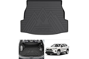 CARTIST Rav4 Cargo Liner - Trunk Mat for Toyota RAV4 2019-2024 2025, All Weather Cargo Mat for rav4 Accessories, Heavy Duty (Fit for All Models)