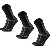 DANISH ENDURANCE Ultra-Comfort Crew Running Socks, Performance Socks, Men & Women - 3 or 5 Pack