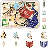 MakemadeDIY Assorted Cute Charms for DIY Bracelets Necklaces Earrings