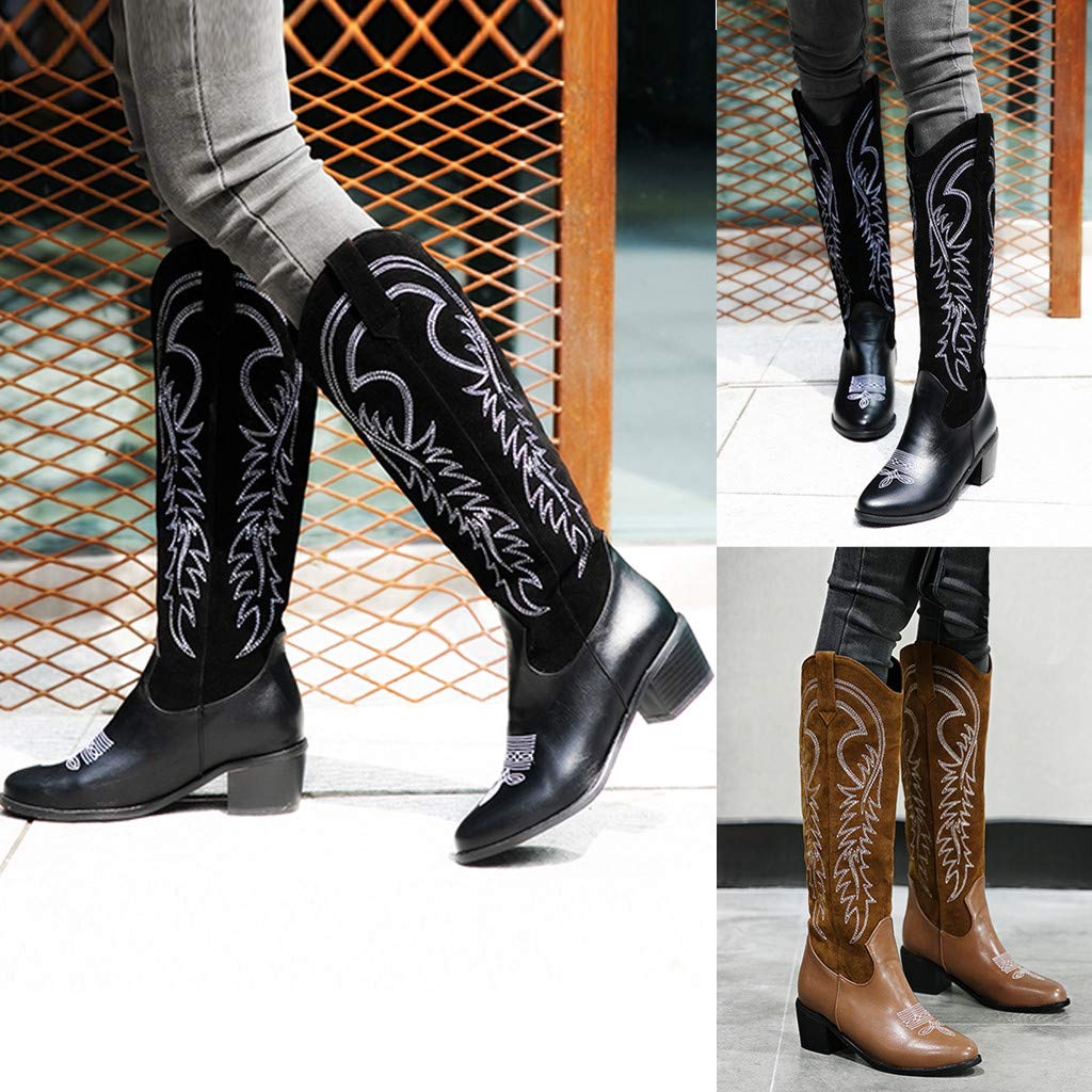 botas vaqueras altas