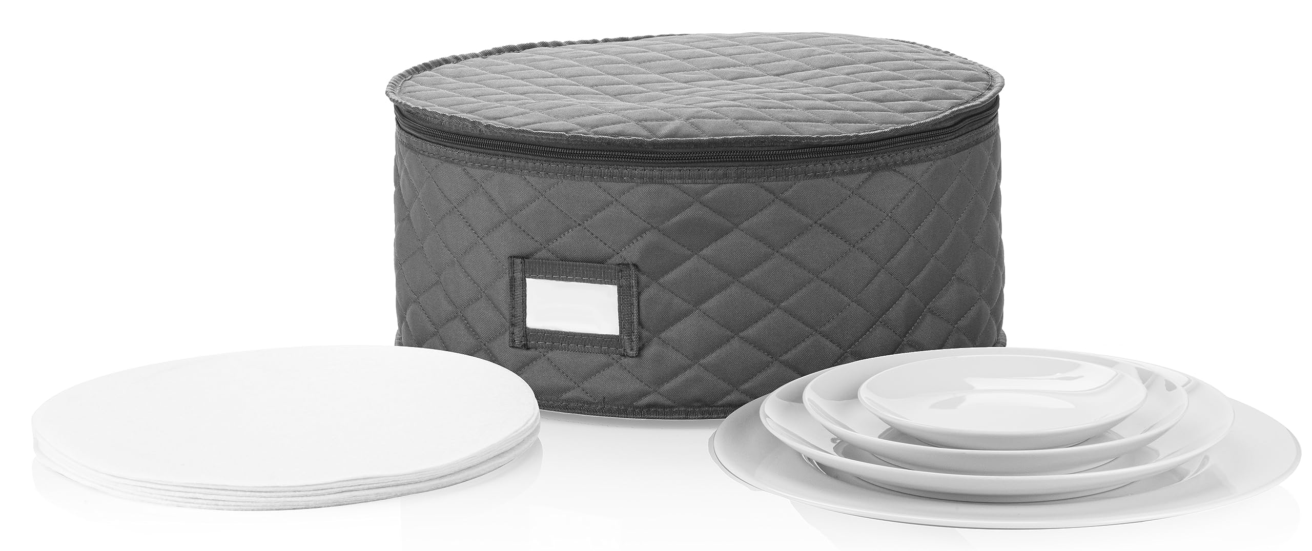 STOZU China Storage Container for Big Dinner Plate