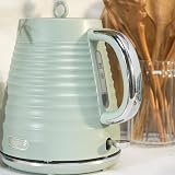 Salter Ripple Sage Toaster & Kettle Set 4-Slice 1630W 3kW Auto Shut-Off view 9