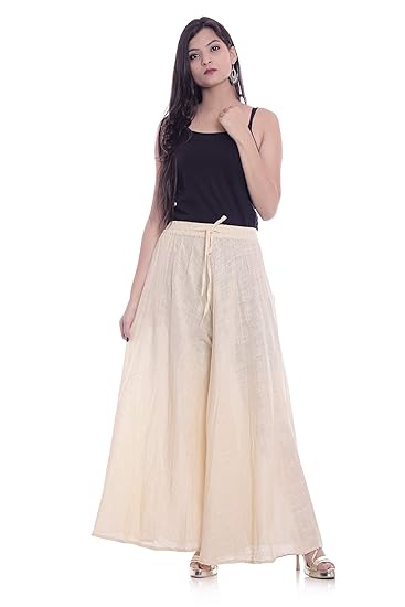 Vtc Comfortable Palazzo Pant For Girls And Women S Amazon In