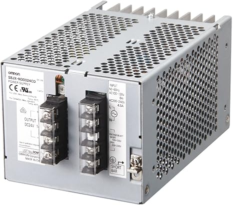 Amazon Com Omron Industrial Automation S8jx G30024cd Ac Dc Conv Din Rail 1 O P 300w 14a 24v Computers Accessories