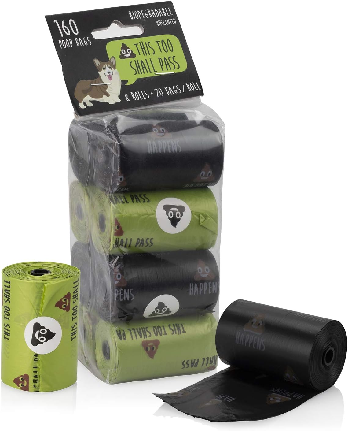 Precious Tails Poop Bags for Dogs, Biodegradable