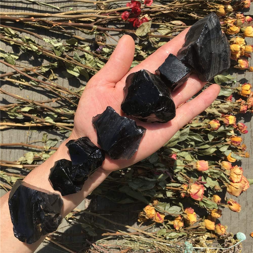 Simurg Raw Fluorite Stone 1lb ''A'' Grade Rainbow Fluorite Rough Crystal - Green Fluorite Rocks for Cabbing, Tumbling, Cutting, Lapidary, Polishing, Reiki Crytsal Healing: Home & Kitchen
