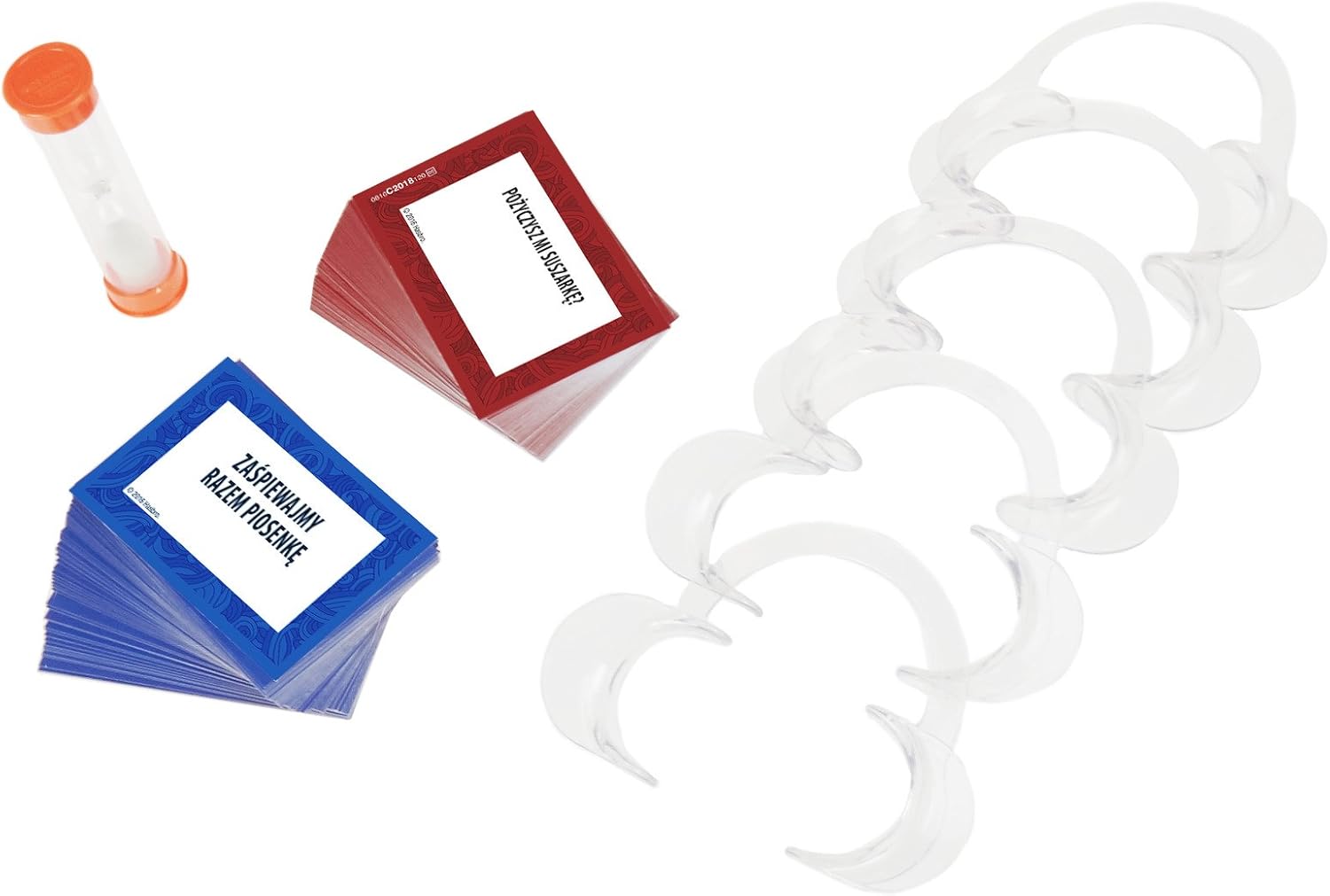 Amazon Com Speak Out Game With 10 Mouthpieces Toys Games