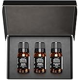 AirScent Christmas Tree Diffuser Oil 3 Pack Gift Set - 10 mL, 0.34 fl oz Fragrance Oil Set - Evergreen Wonderland, Fresh Cut Balsam Fir and Snow Covered Spruce Holiday Pine Scents