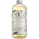 ROMIIE ZOI Liquid Hand Soap Refill, Wood Sage & Sea Salt, Gentle & Moisturizing Formula, 750 ML/ 26 FL OZ