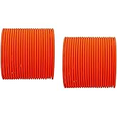 Efulgenz Indian Bangle Set Plain Matte Finish Metal Bangles for Women Two Dozen Wedding Bangles Set Plain Alloy Bangles Bollywood Bracelets Bridal Bangle Set Fashion Costume Jewelry