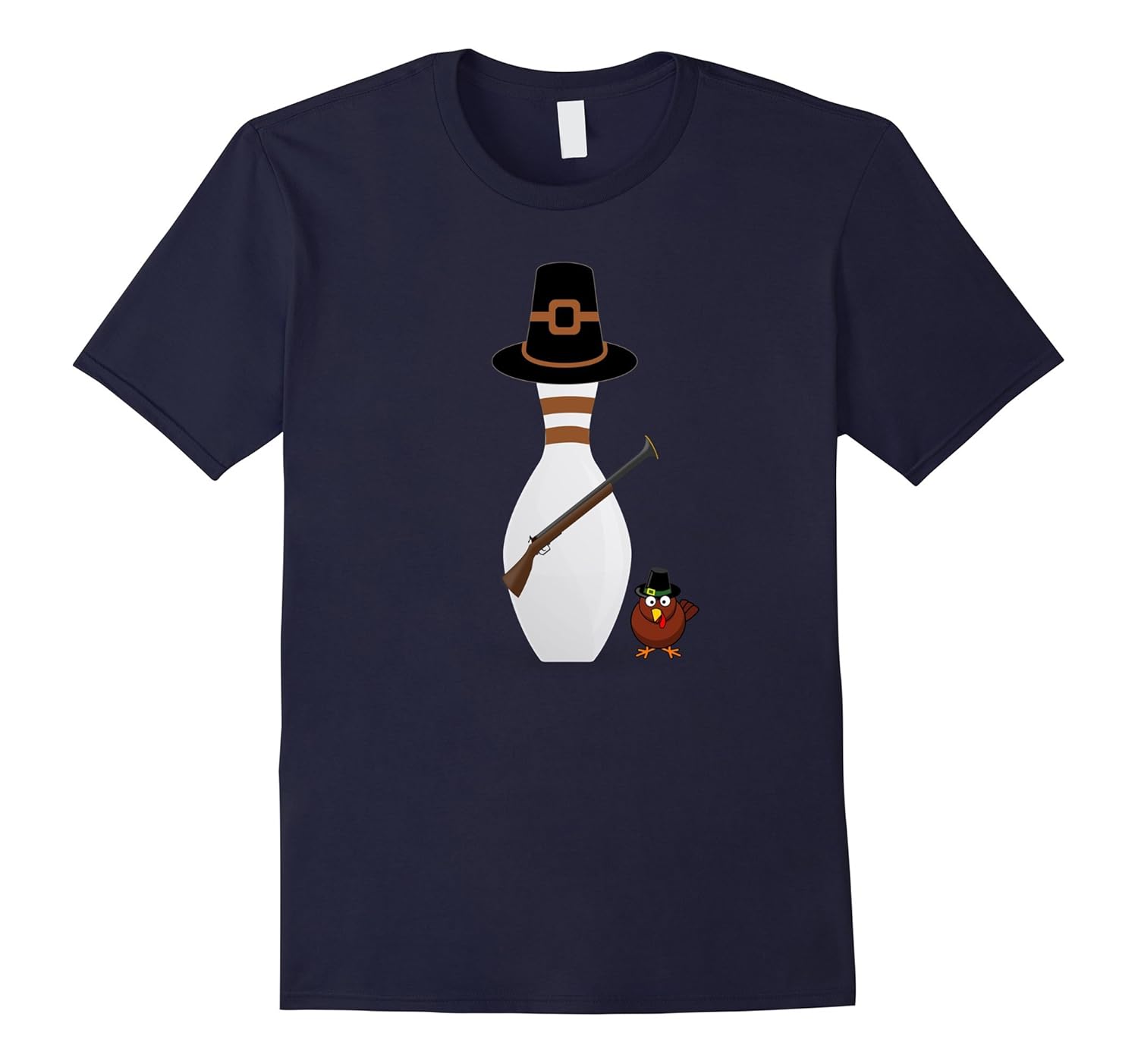 Thanksgiving Outfit Bowling T-Shirt Shirt-ANZ