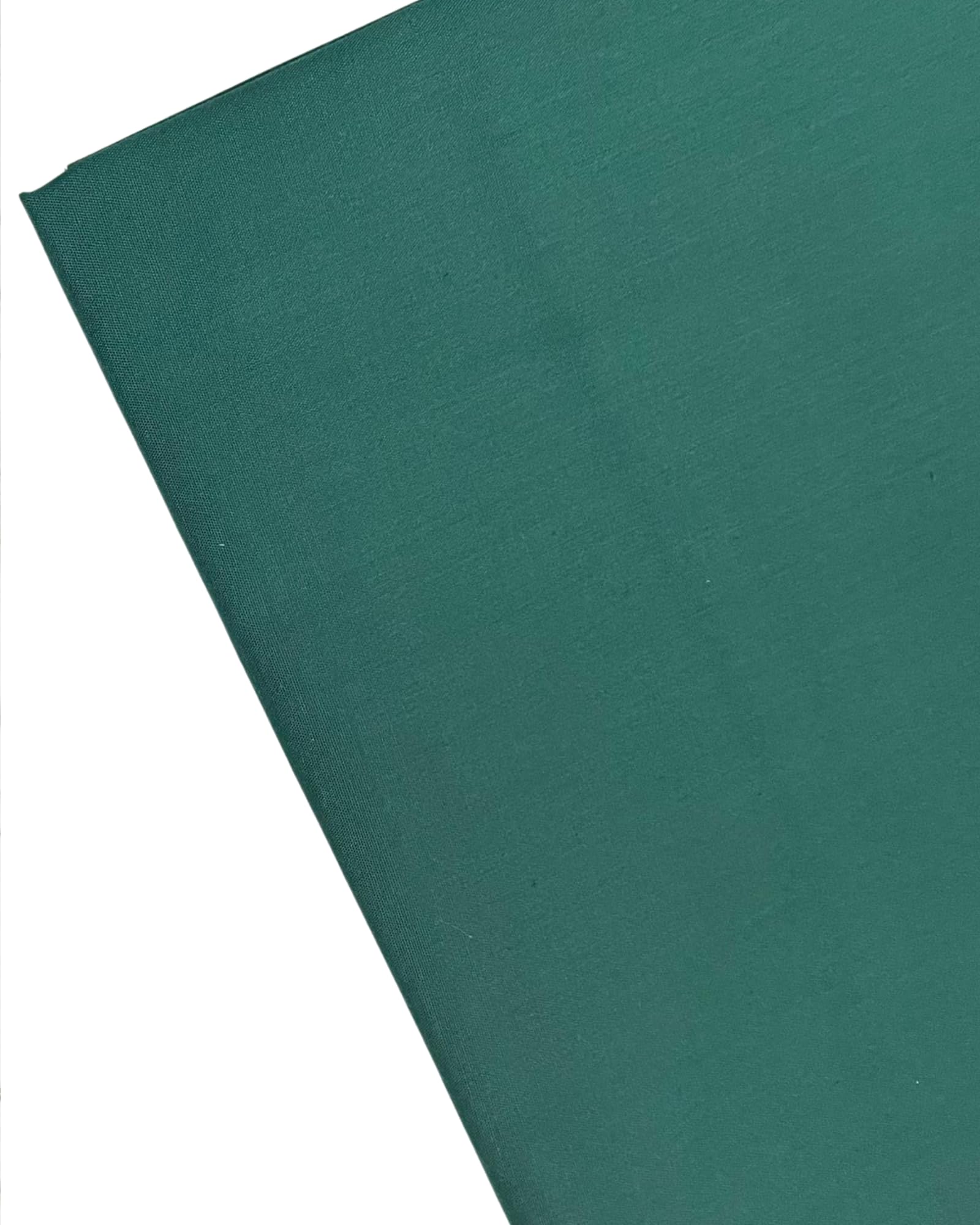 Plain Bottle Green Fabric - 45 inch / 112 cm Wide - for Dressmaking, Art & Craft, Sewing - 1 Metre