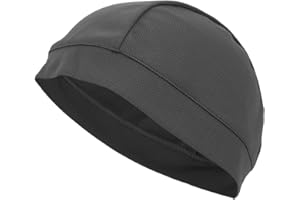 Helmet Liner Cap, Unisex Sweat-Wicking Under Helmet Liner Cap Sports Cycling Running Skull Hat Sun Protection Headwear
