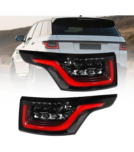 Sleek Glossy Black Pillar Post Covers For Land Rover Range Rover Evoque 2011-2019 (4 Door) - 6 Piece Set Piano Finish