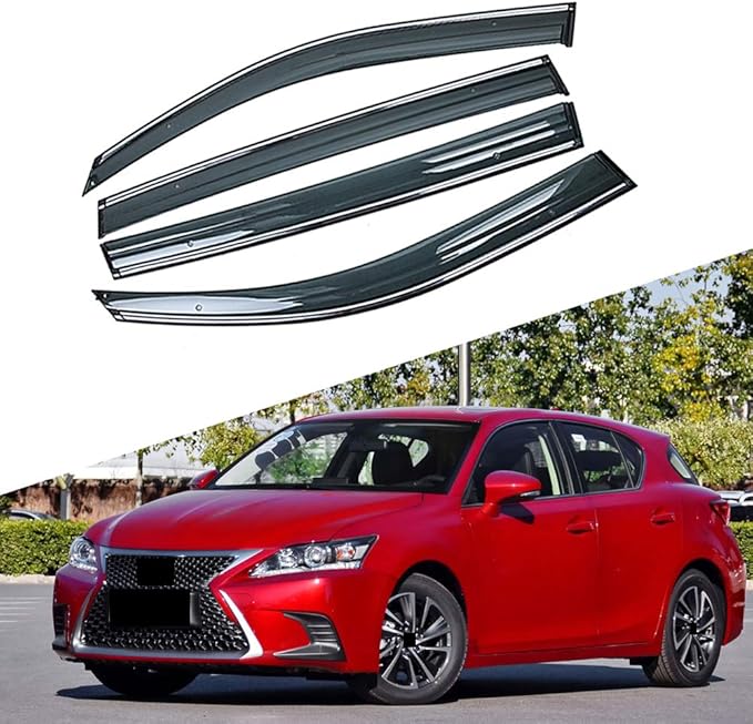 HZHAOWEI ,For LEXUS CT200H 20102019 Car Window Sun Rain Shade Visors